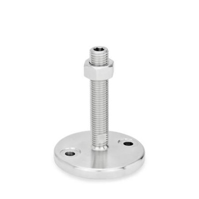 Ganter Norm® - 23-80-M16-200-D1-UK Edelstahl-Stellfüße
