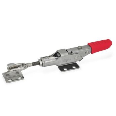 Ganter Norm® - 853-160-TG-NI Edelstahl-Verschlussspanner mit Verriegelung