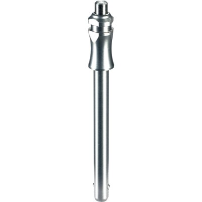 HALDER - Kugelsperrbolzen, selbstsichernd, mit Standardgriff, Titan