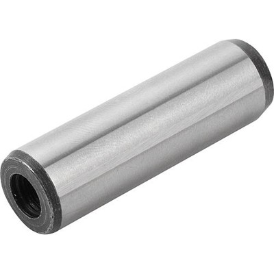 KIPP - ZYLINDERSTIFT DIN EN ISO8735 INNENGEWINDE M05, D=8, L=70, WERKZEUGSTAHL OBERFLÄCHENGEHÄRTET