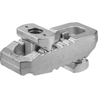KIPP - SPANNEISEN VERSTELLBAR D=25 L=235, FORM:C VERGÜTUNGSSTAHL, VERZINKT, MIT STIFTSCHRAUBE