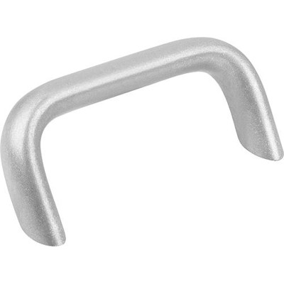 KIPP - BÜGELGRIFF OVAL SCHRÄGSTEHEND, A=160, L=173, D=M06, ALUMINIUM BLANK