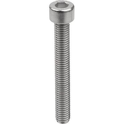 KIPP - ZYLINDERSCHRAUBE MIT INNENSECHSKANT, GEWINDE DURCHGÄNGIG DIN912 M05X80, EDELSTAHL A4 70 BLANK
