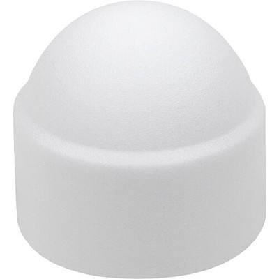 KIPP - ABDECKKAPPE, M24, SW=36 POLYETHYLEN, WEISS