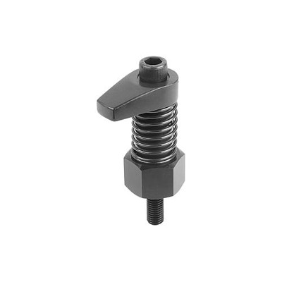 KIPP - SPANNHAKEN MIT BUND D1=M08, R=25, H=45-55