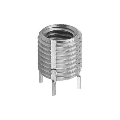 KIPP - GEWINDEEINSATZ STANDARD, EDELSTAHL, M08, M12x1,25
