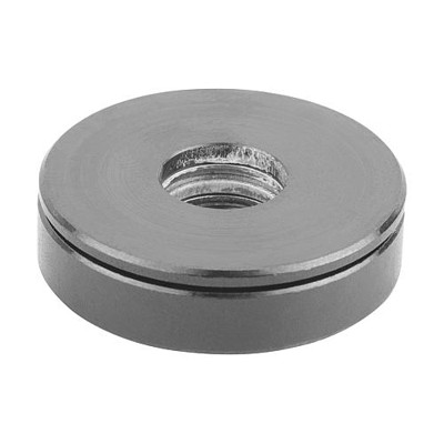 KIPP - SPANNKRAFTVERSTÄRKER, D1=6, D2=24, H=8, STAHL BRÜNIERT