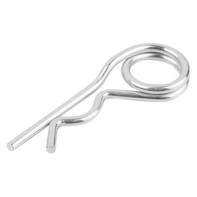 KIPP - FEDERSTECKER ÄHNLICH DIN11024, FORM:D MIT DOPPELTER WINDUNG, D1=5,6, D3=6,3, D4=26-34, STAHL VERZINKT