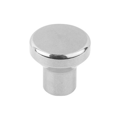 KIPP - PILZKNOPF HYGIENIC USIT® D=M05 D1=21 EDELSTAHL 1.4404, POLIERT, HOHER BUND