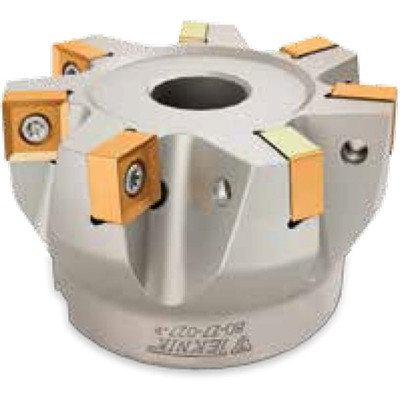 Teknik Makina - Eckmesserkopf 88° 80mm Durchmesser 7 Schneiden für Wendeplatten SNKX 1206