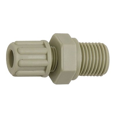 RIEGLER® - Gerade Einschraubverschraubung G 1/8" A, für Schlauch 9/12mm, PP