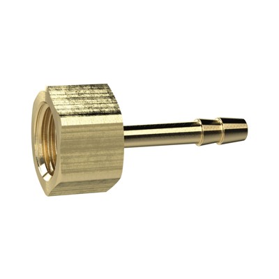 RIEGLER® - Aufschraubschlauchtülle, G 3/8", für Schlauch LW 14mm, SW 19, Messing