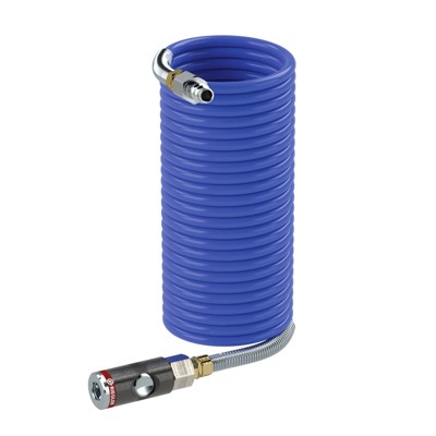 RIEGLER® - Spiralschlauch-Kupplung-Set, Sicherheitskupplung, PA, ø 10x8, 10 m