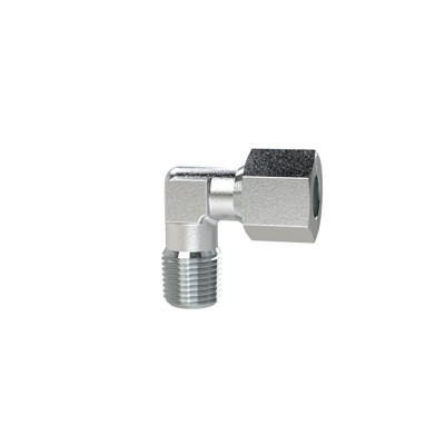 RIEGLER® - Winkel-Einschraubverschraubung, M8x1,0 A, Rohr-A-Ø4, Stahl verzinkt