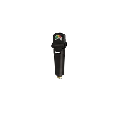 RIEGLER® - Aktivkohlefilter G 3/8" mit Differenzdruckmanometer, 0,003 mg/m³