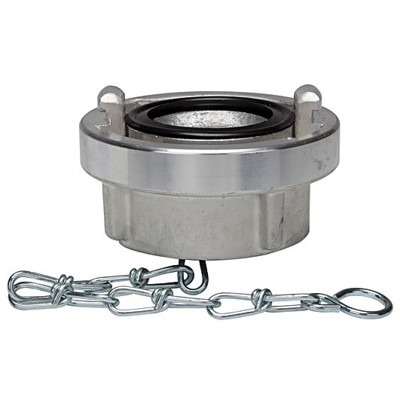 RIEGLER® - Storz-Blindkupplung, Kette, Alu, Storz-Größe 65, KA 81mm