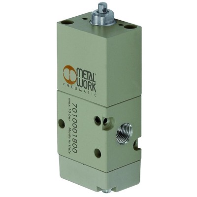 RIEGLER® - Stößelventil, 3/2-Wege, monostabil, NC, G 1/8"