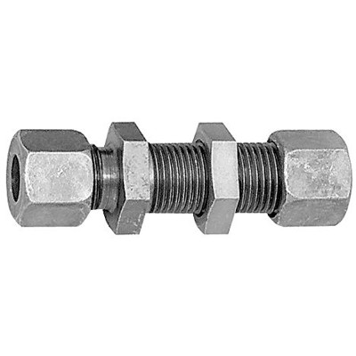 RIEGLER® - Gerade Schottverschraubung, Rohr-Außen-Ø 10mm, Stahl verzinkt