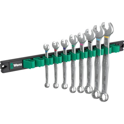 Wera® - 9642 Magnetleiste 6003 Joker Imperial 1 Ringmaulschlüssel-Satz, 8-teilig