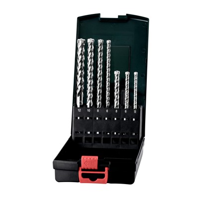 metabo® - SDS-plus Pro 4 Premium-Bohrersatz 7-teilig (626245000)