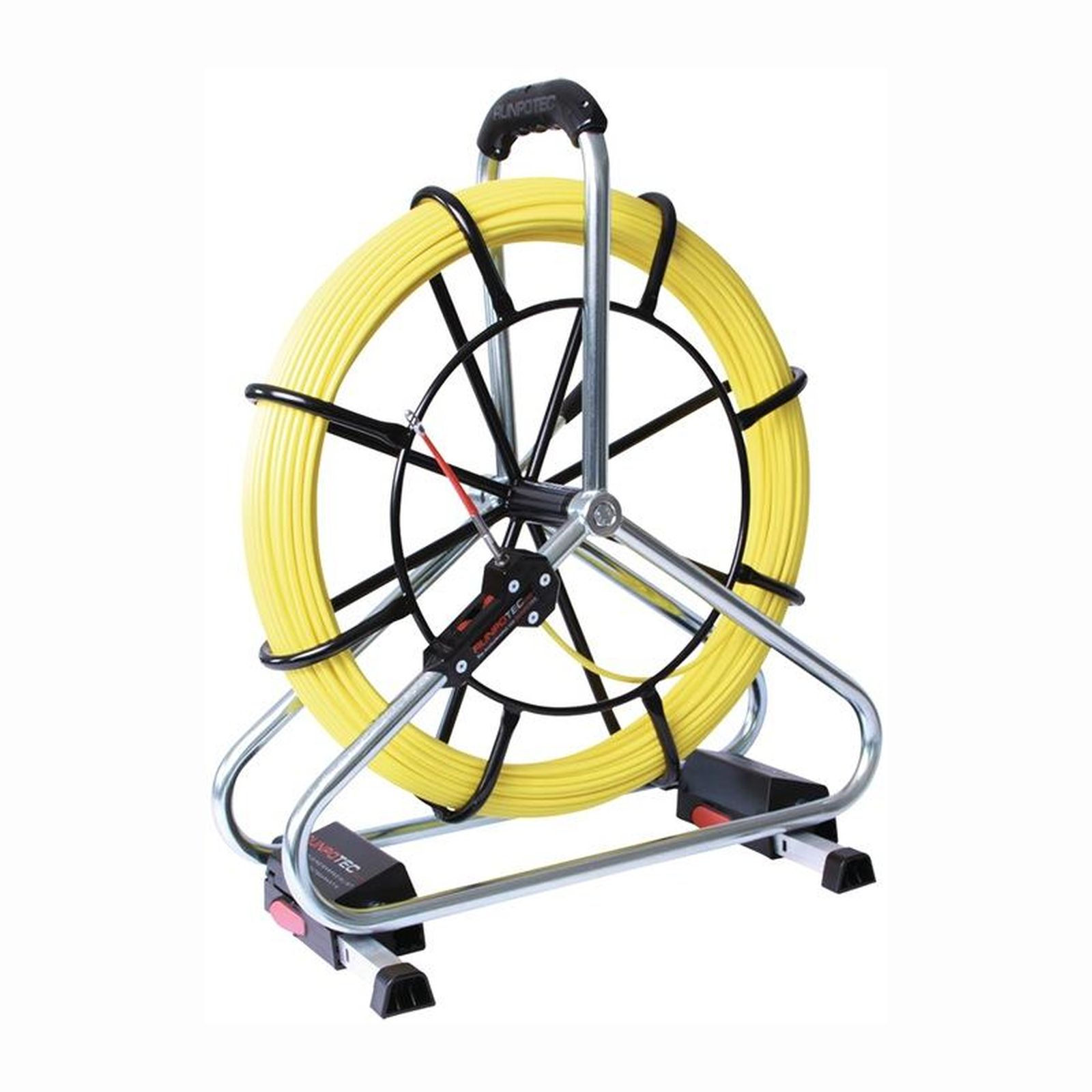 RUNPOTEC Glasfaserstab Profiset Bandlänge 80 m Biegeradius 168 mm - 10065