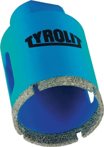 TYROLIT Diamantbohrkrone DDT Premium D.35mm L.45mm f.Fliesen/Granit/Marmor M14 - 34214904