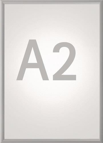 MAUL Klappr.Plakatmaß DIN A2 aluminium elox.MAUL