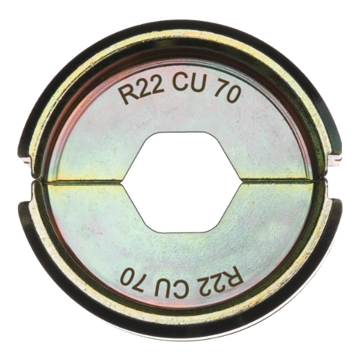MILWAUKEE R22 Cu 70 für Standard Rohrkabelschuh Presseinsatz für hydraulisches Akku-Presswerkzeug