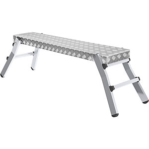 Alu-Arbeitsplattform, klappbar, Plattform-LxB 1300 x 290 mm.