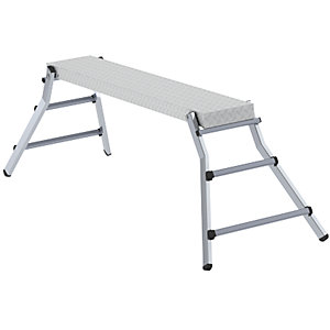 Alu-Arbeitsplattform, klappbar, Plattform-LxB 1730 x 290 mm.