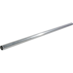 Rundrohr-Schienenanlage, Länge 3000 mm, Aluminium.
