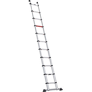 Teleskop-Anlegeleiter, Smart Up Active, 11 Sprossen, Länge 3,4 m.