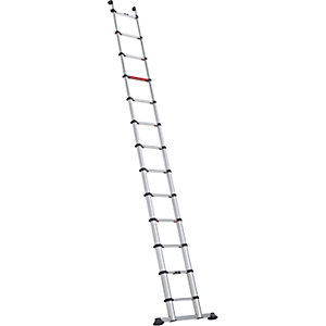 Teleskop-Anlegeleiter, Smart Up Active, 13 Sprossen, Länge 4,0 m.