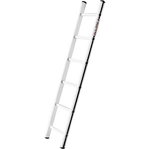 Anlegeleiter mit Sprossen, Breite 350 mm, 6 Sprossen.