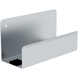 Wandhalter, für Leitern, Größe XL, grau.