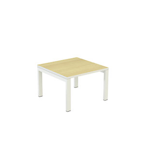 Beistelltisch easyDesk®, HxBxT 400 x 600 x 600 mm, Buche-Dekor.