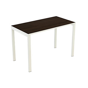 Kompaktschreibtisch easyDesk®, HxBxT 750 x 1140 x 600 mm, Wenge-Dekor.
