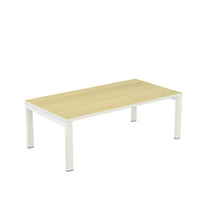Beistelltisch easyDesk®, HxBxT 400 x 1140 x 600 mm, Buche-Dekor.