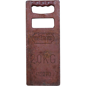 Belastungsgewicht 20 kg, für Klappgerüste, Stahl.