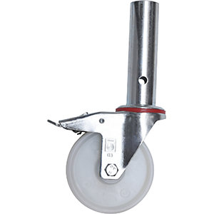 Lenkrolle, für Modulgerüst AL 700, Ø 125 mm.