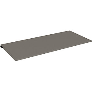 Filz-Sitzkissen für Einzelbox, Breite 762 mm, taupe.