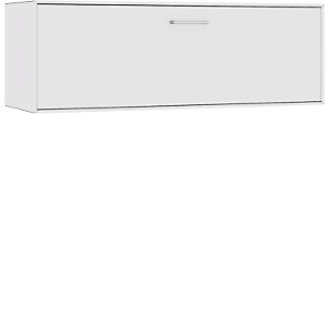 Einzelbox, hängend, 1 Schublade, Breite 1155 mm, reinweiß.