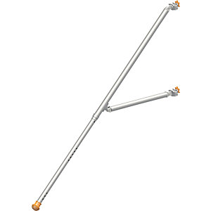 Gerüststütze, ausziehbar, für SoloTower, Aluminium.