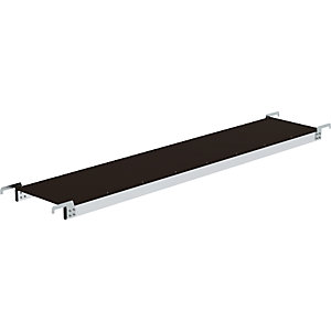 Einhängeplattform, für Alu-Klapptritt, Länge 2400 mm.