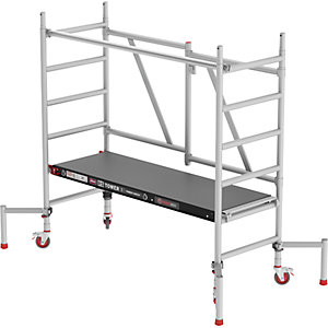 Zimmergerüst RS TOWER 54, mit Fiber-Deck®-Plattform, Arbeitshöhe 3,60 m.