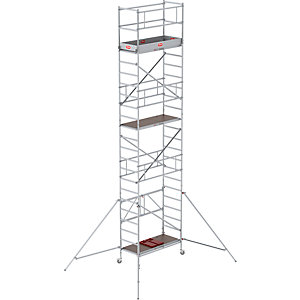 Zimmergerüst RS TOWER 34, Modul 1+2+3+3, Arbeitshöhe 7,80 m.