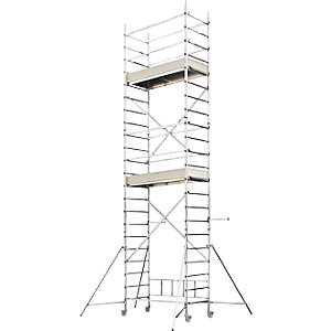Modulgerüst ALUPRO CONCEPT, Modul 1+2+3, Standhöhe 4,65 m, Plattformlänge 1,58 m.