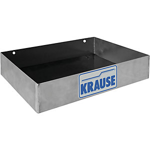 Werkzeugablageschale, für Podestleitern, HxBxT 100 x 500 x 300 mm, silber.