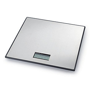 Paketwaage MAULglobal, robuste Wiegefläche, Wägebereich bis 25 kg, Ablesbarkeit 20 g, Wägeplatte 322 x 320 mm.