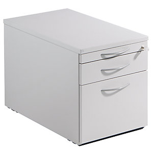 THEA - Rollcontainer, Utensilienschub, Materialschub, Hängeregistratur, lichtgrau.